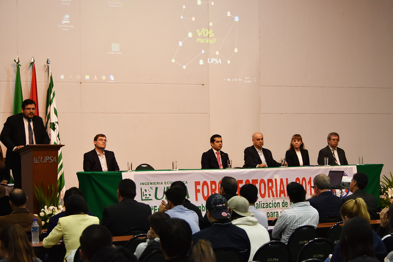 Energía fue tema central del Foro Sectorial 2018