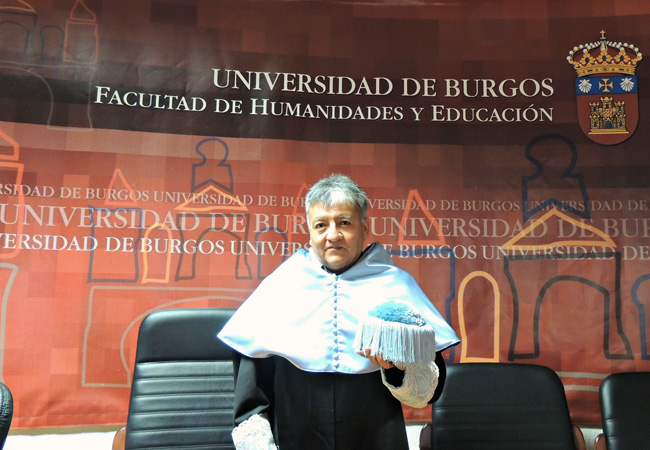 JULIO SOLANO OBTIENE NOTA MÁXIMA EN SU TESIS DOCTORAL EN LA UNIVERSIDAD DE BURGOS