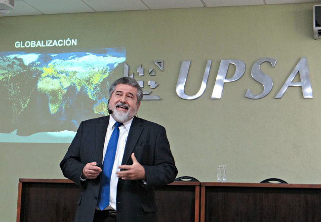 VIDEOCONFERENCIA DESDE LA UPSA PARA LATINOAMÉRICA